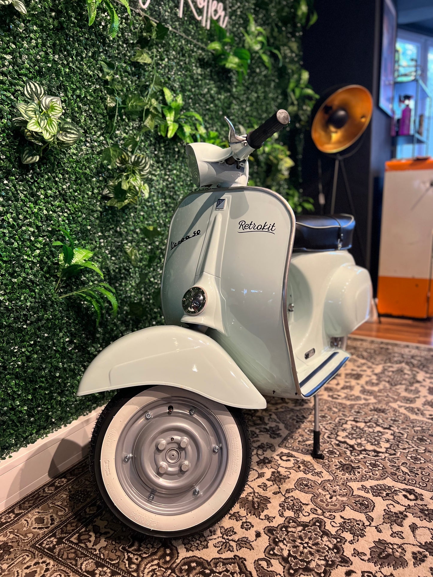Vespa V50 Rundlicht Sportellino Piccolo | Elektrifiziert - Bj. 1964