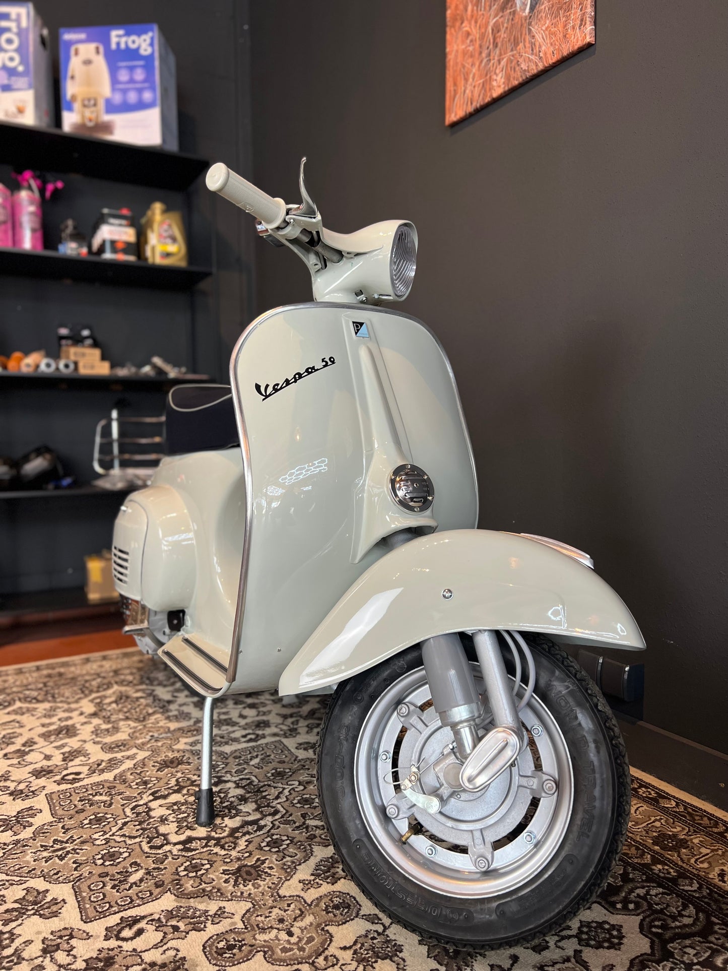 Vespa V50 Rundlicht | Vollrestauriert - Bj. 1966