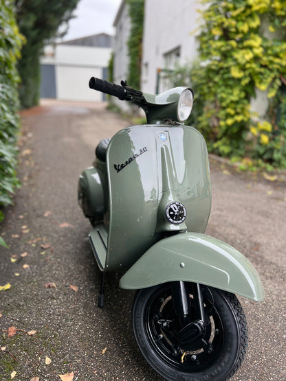 Vespa V50 Rundlicht  | Elektrifiziert - Bj. 1974