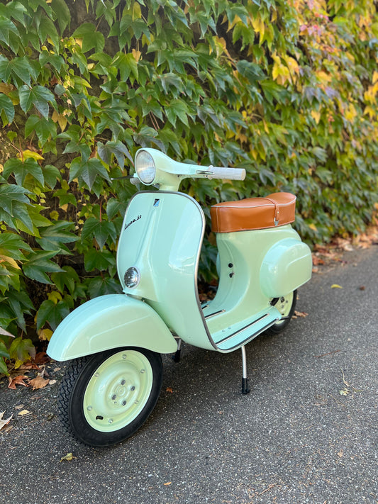 Vespa V50 Rundlicht Sportellino Piccolo | Vollrestauriert - Bj. 1963