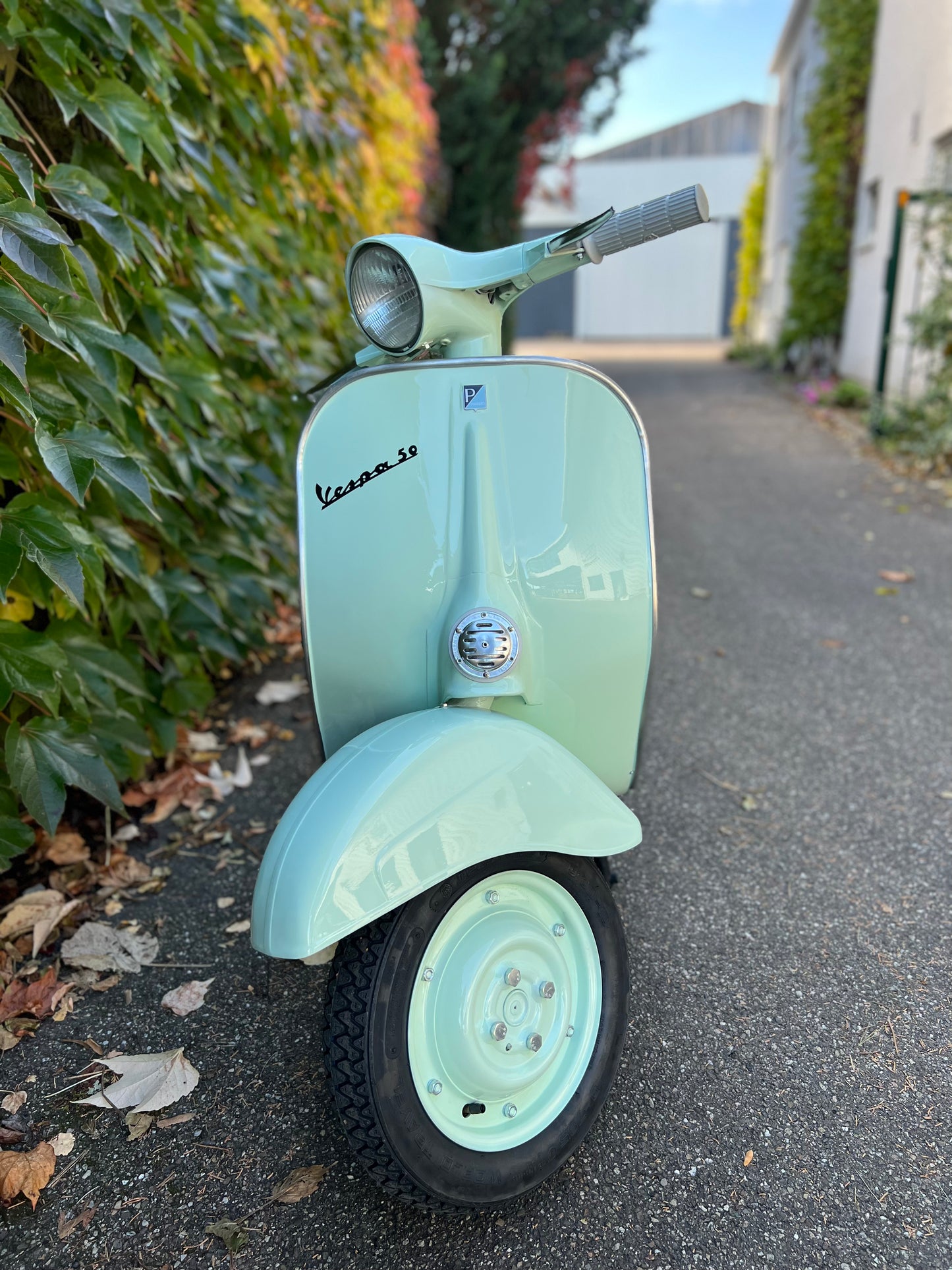 Vespa V50 Rundlicht Sportellino Piccolo | Vollrestauriert - Bj. 1963
