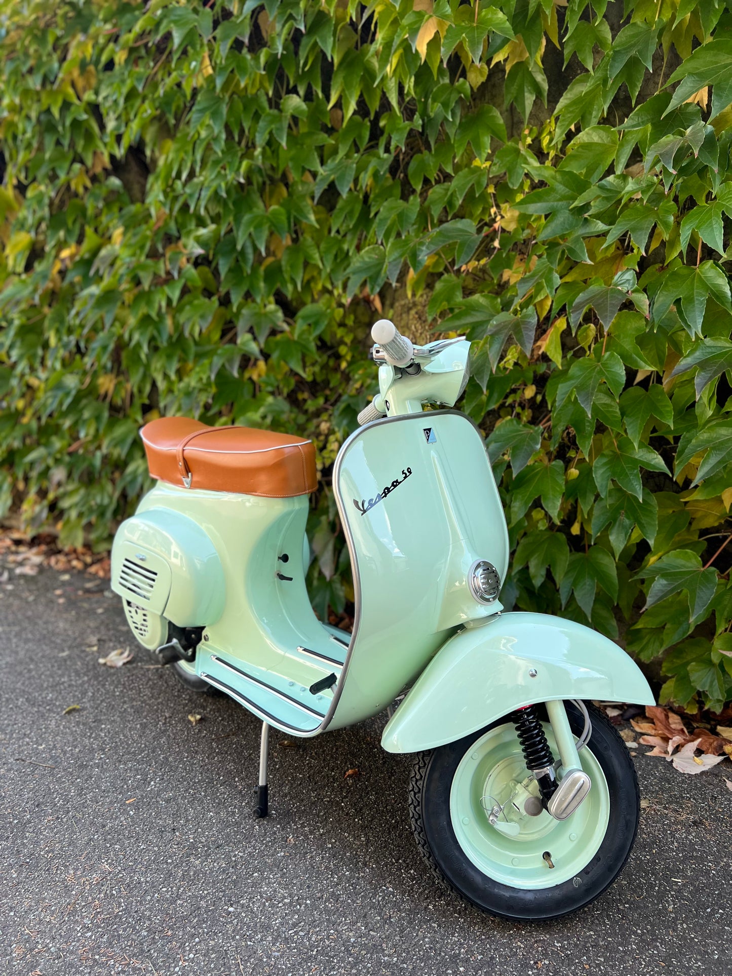 Vespa V50 Rundlicht Sportellino Piccolo | Vollrestauriert - Bj. 1963