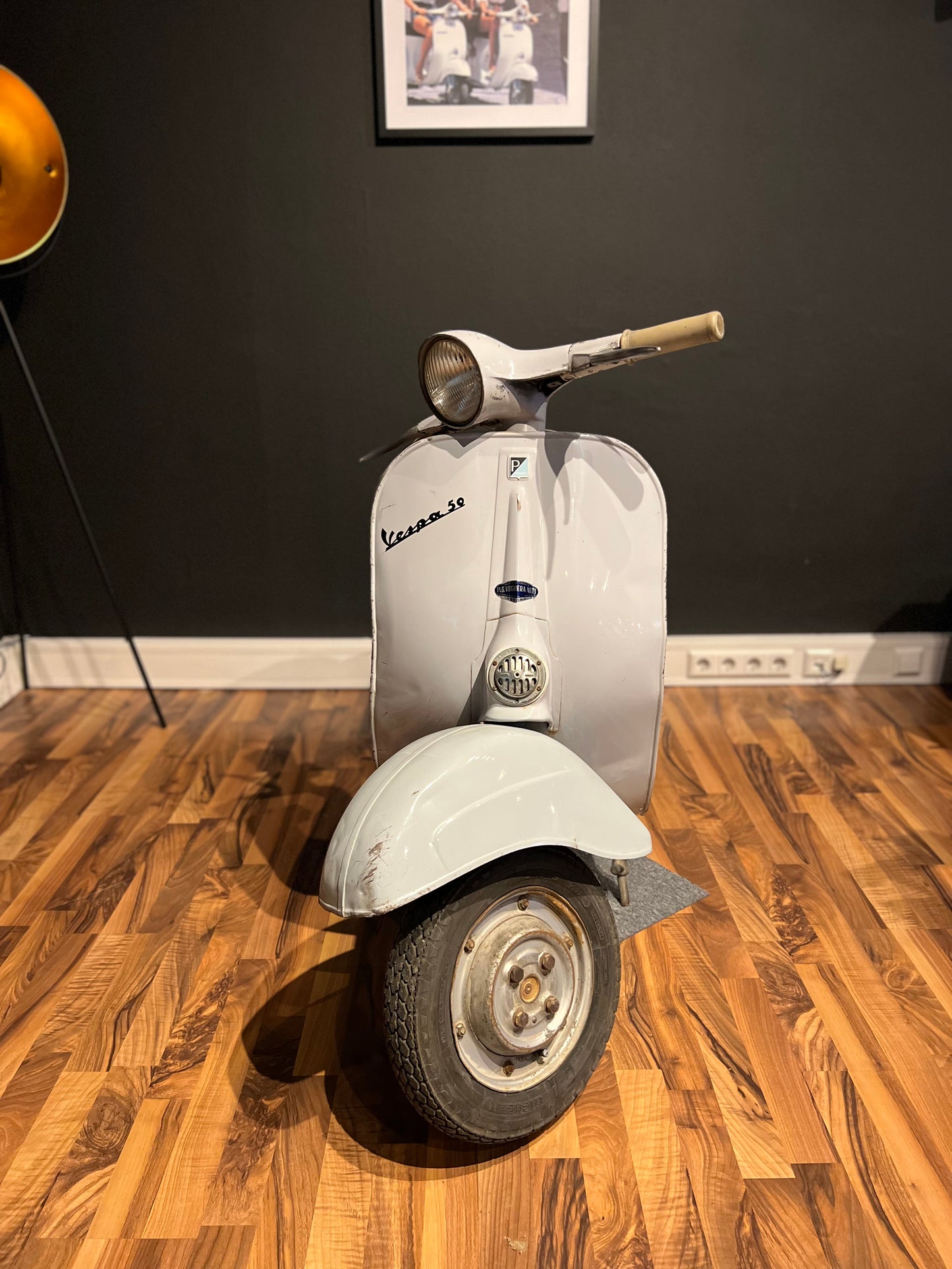 Vespa V50 Rundlicht Sportellino Piccolo | Original Lack  | Bj. 1965